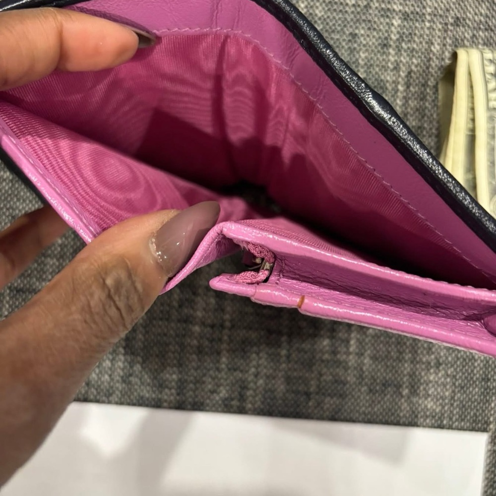 EUC Authentic Gucci Colorful Green, Yellow and Pink Wallet - Picture 3 of 8